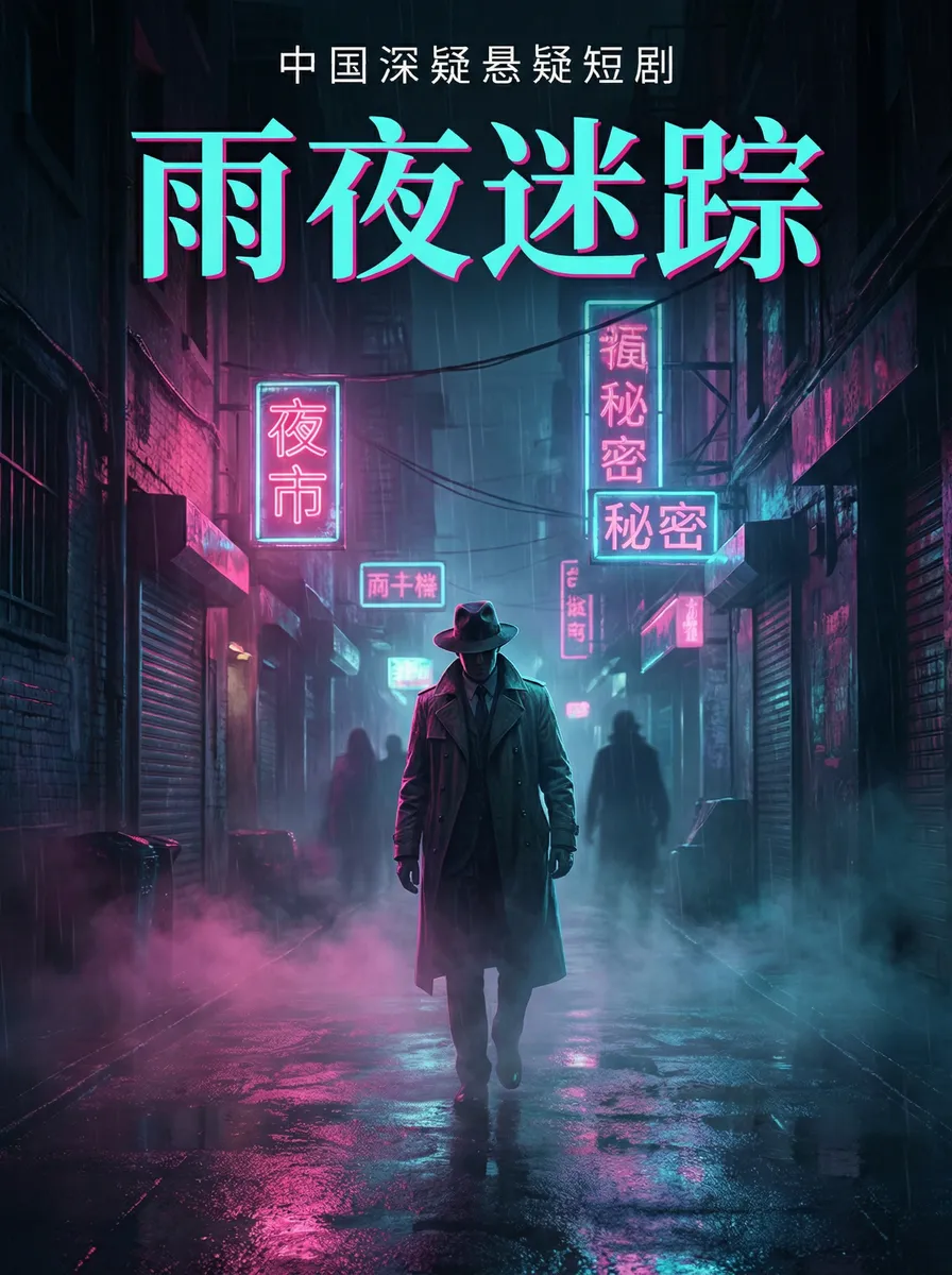 我和黑帮老大的365天未删减版 悬疑追踪短剧 - 雨夜迷踪海报